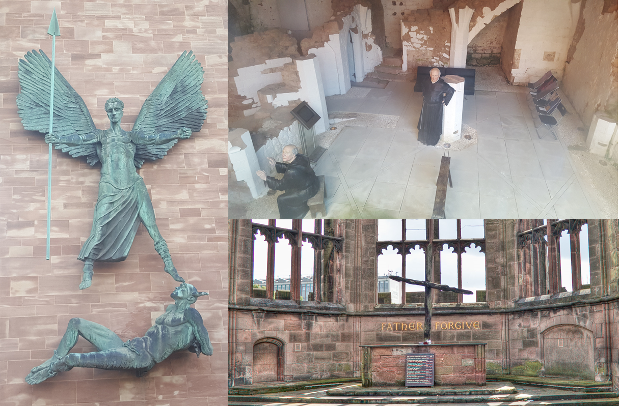 The Cathedrals: St Michaels Modern Cathedral, St Marys Priory Cathedral & Guildhall and St Michaels Cathedral Ruins.