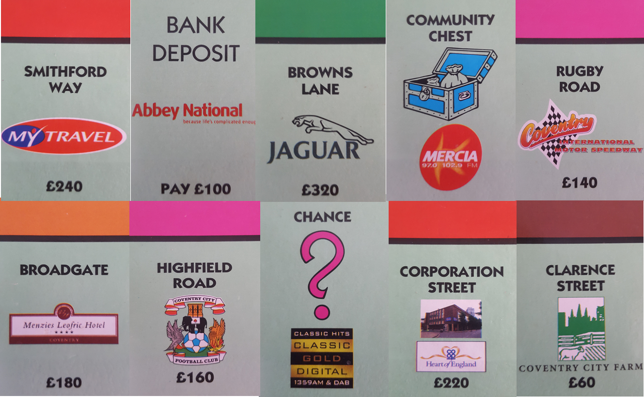 Just a taster of how much Cov has changed since 2002