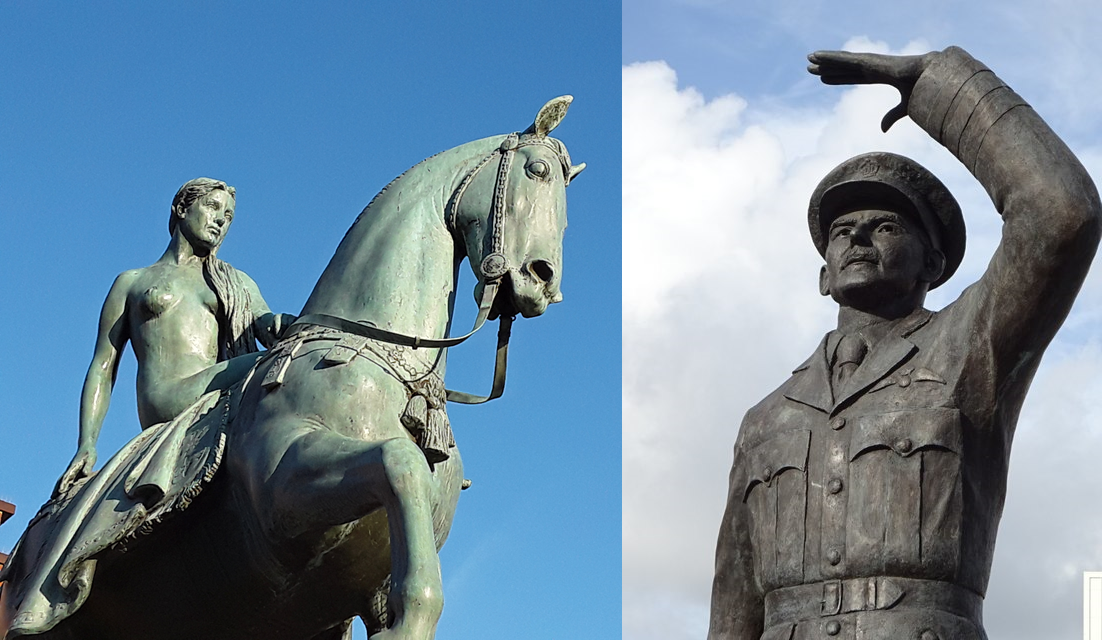 Statues - Lady Godiva and Sir Frank Whittle