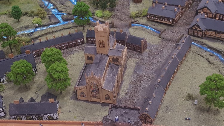 St John the Baptist Church. I should really go back and take that photo again to get Spon Gate (you can see the top of it at the bottom) in properly..