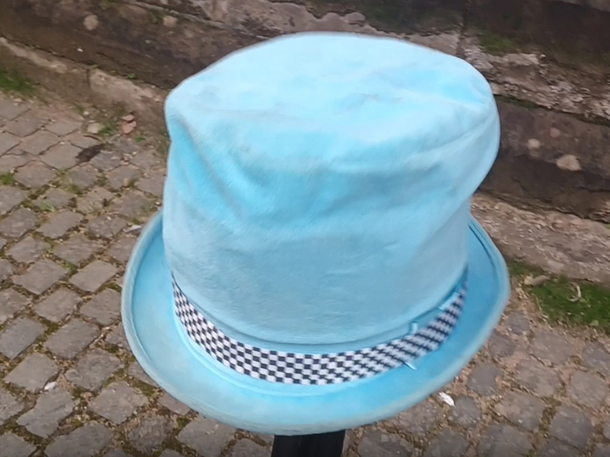 The hat is going&nbsp;nowhere!